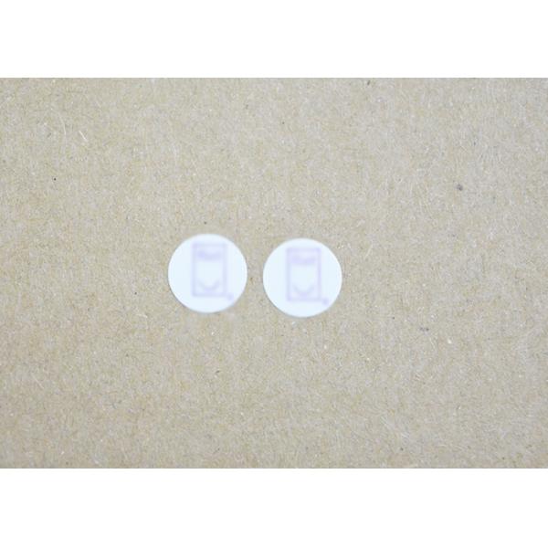 Round shape self adhesive destuctible eggshell sticker,blank eggshell labels