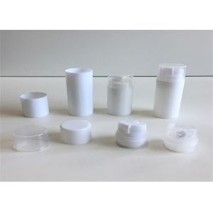 0ml-150ml White Airless Treatment Pump Bottle PP Material Airless Anti Pilling