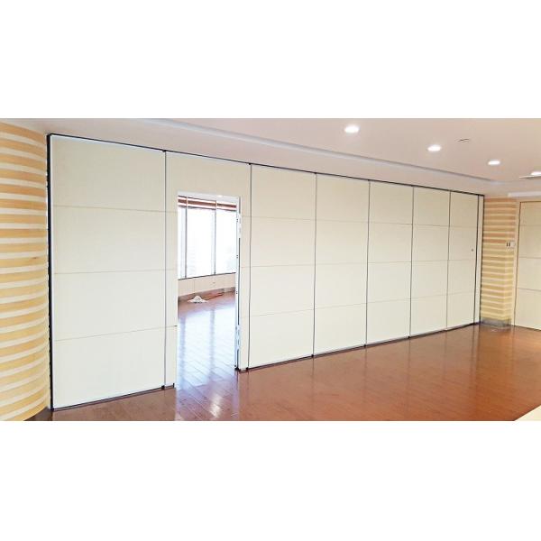 Aluminium Frame Movable Partition Walls , Soundproof Folding Office Room