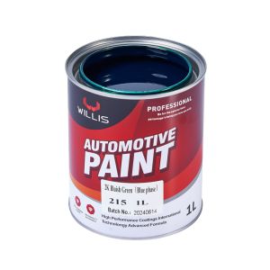Acrylic Resin 2K Solid Paint with Spray Application and Customizable Color for