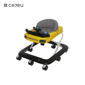 CJ-XTD-401,2025 New Model Baby Walker 3-in-1 Plastic Push Walker with Adjustable