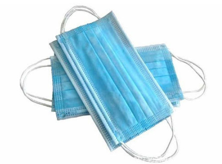 Quality 3 Ply Non Woven Hygiene Face Mask Disposable For Bacteria / Dust Filtration wholesale