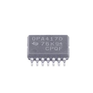 Cheap Texas Instruments OPA4170AIPWR Electronic ic Components Chip Smd Dip Transistors integratedated Circuits TI-OPA4170AIPWR for sale