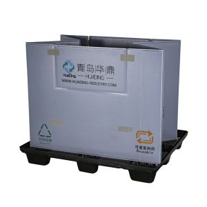 Customizable hdpe collapsible pallet heavy duty auto parts plastic pallet box
