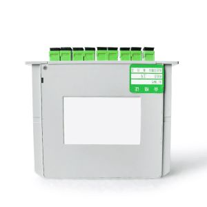 1X8 SC APC LGX Fiber Optic PLC Splitter FTTH Optical Splitter Terminal Box