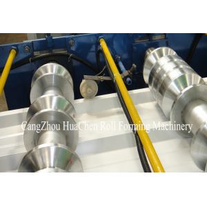 Trapezoid Cold Roll Forming Machine With Manual / Hydraulic Uncoiler