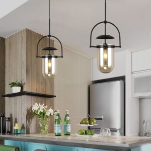 Postmodern Led Pendant Lights Designer Glass Hanglamp For Living Room Bedroom