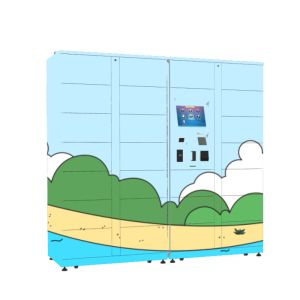 Fresh Fruit Refrigerated Locker 50Hz Smart Cabinet Remote Control System