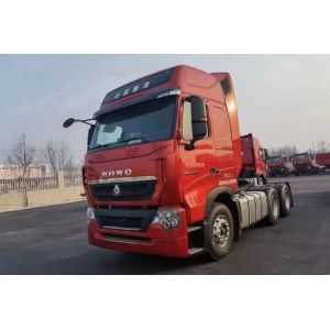China Used HOWO Tractor Truck 6*4 480hp T7H LHD/RHD Euro V Engine on sale