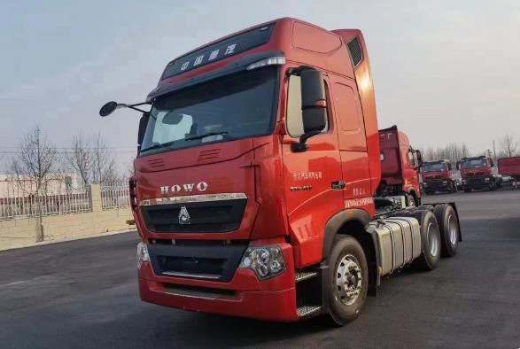 Quality Used HOWO Tractor Truck 6*4 480hp T7H LHD/RHD Euro V Engine wholesale