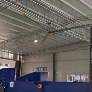 AC Powered and Affordable 7.3m 24FT Industrial Electric Ceiling Fan for Large