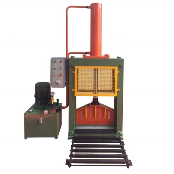 Quality CE ISO9001 Approved Vertical Rubber Bale Cutter with 120KN Total Pressure and Cutting wholesale