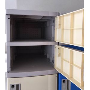 Swimming Pool Green Shoe Storage Locker smart ABS locker easy installation