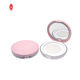 Ultra Thin Luxury Cosmetic Box Mirror Elastic Mesh Refillable Case With Filp