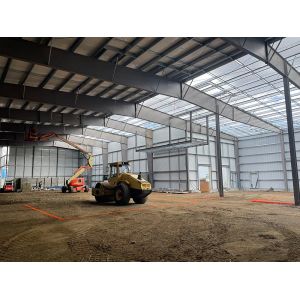 Modern Prefab Metal Building Construction Prefabricated Steel Structure Aircraft