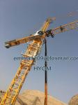 Manufacture QTZ7032 Topkit Tower Crane Hoisting Boom 70mts Tip Load 3.2ton