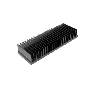 6063 Anodized Extruded Heat Sink Profiles T66 Temper For Audio Equipment