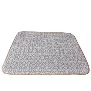 Printing Microfiber Dish Drying Mat 38x50cm Stripe Cloths