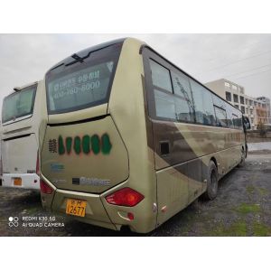 2015 Year 55 Seat Used Zhongtong Bus ZLCK6120 Second Hand Bus 199kw With LHD For