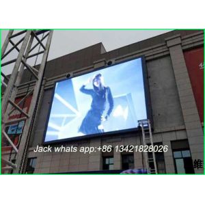 Waterproof Full Color P8 Outdoor LED Advertising Displays Brightness SMD 3535 3 In1