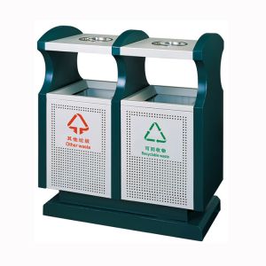 70L Two Compartment Trash Can