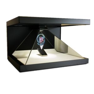 Cheap 3D Hologram Showcase Holographic Pyramid 22inch Box Full HD Resolution for sale