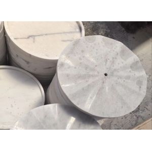 Polished Surface Marble Food Tray Customized Shape Food Grade