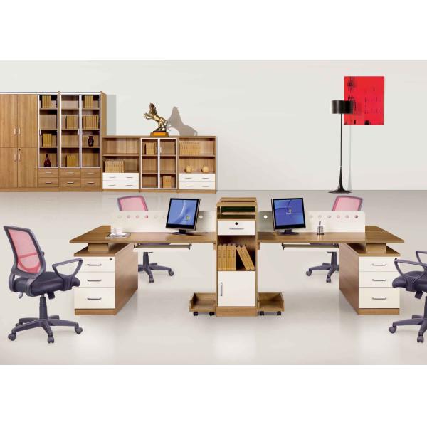 Quality Melamine Laminated Office System Furniture Workstation K / D Structure wholesale