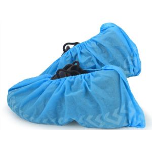 CE FDA ISO13485 Anti Skid 16*40cm Non Woven Shoes Cover