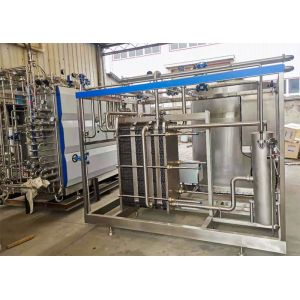 Automatic UHT Sterilizer Machine For Juice / Fresh Milk