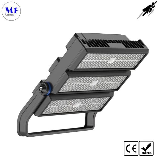 900W IK10 LED Stadium Light High Mast Light Modular Design 140lm/W IP66