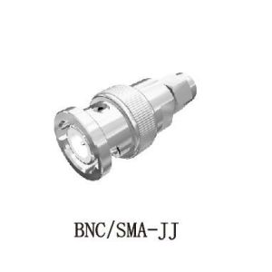 China Lightweight 50 Ohm Straight RF Adapter Female BNC To SMA Coaxial Adapter on sale