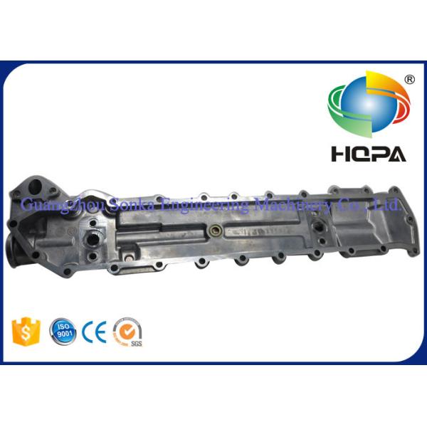 Quality Komatsu 6D105 Excavator Engine Parts , Engine Oil Cooler Cover Assy 6136-62-2210 wholesale