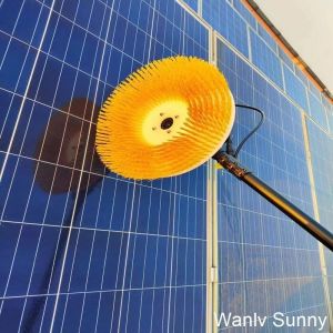 Lithium-Power Single-Head Rotating Brushes for Solar Panel Cleaning Customized