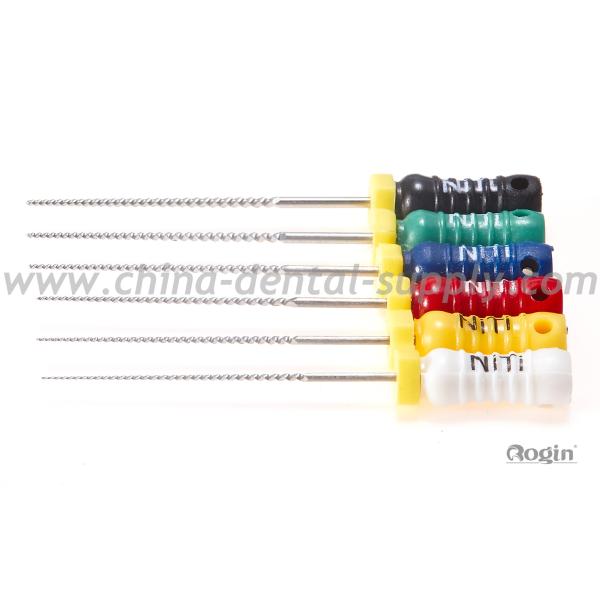 Quality Curved Canals Hand Dental Endo Files , Niti K Files In Endodontics wholesale