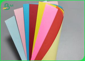 Cheap 110g - 300g Colored Paper Poster Board Double Side Color Bristol Boards for sale
