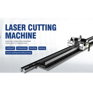 Angle Laser Cutting Machine with Fiber Laser Method and Kebei Software