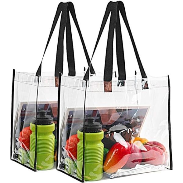 Lager Capacity Professional Transparent Bag Lightweight Clear Durable Soft Pvc