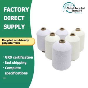 High Elastic Recycled Polyester Yarn Regenerate 140d Knitting
