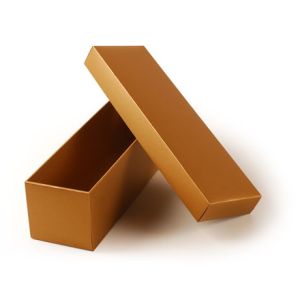 Custom Printing Gold Cardpaper Champagne Gift Box