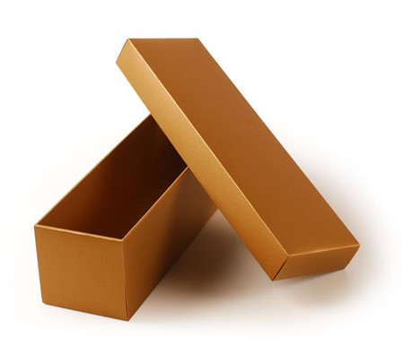 Quality Custom Printing Gold Cardpaper Champagne Gift Box wholesale