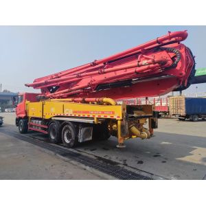 China Pre Owned Sany Boom Second Hand Pump Truck Heavy Duty High Pressure on sale