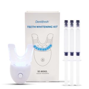 3D cleaning LED Light Bleaching Teeth Whitening Kit With Gel Oem