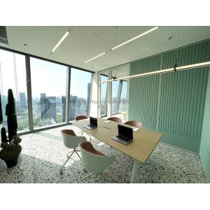China Aluminum Alloy Frame Office Partition Wall with Modern Design Tempered Glass Surface Material on sale