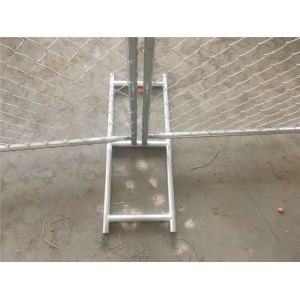 chain link temporary construction fence panels 6FT X 10F Mesh 2 3/8 " x 2 3/8" (