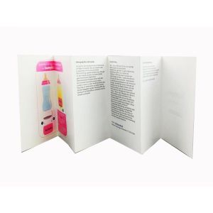 RoHS CMYK Paper Folding Instructions , PGAA Manual Instruction Booklet Printing