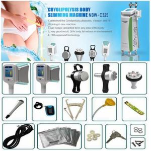 Fat Freezing Cryolipolysis Slimming Machine With Two Handles Work Together