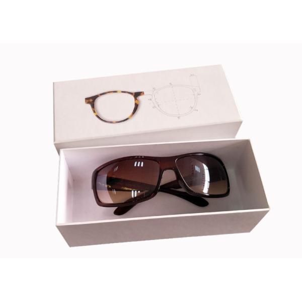 Quality Personalized Custom Rigid Boxes , Sunglasses Cardboard Gift Boxes With Lids wholesale