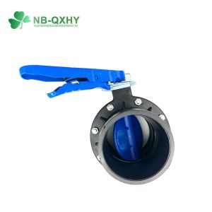 Middle East Radiation Protection PE Butterfly Valve with Manual Driving Mode NB