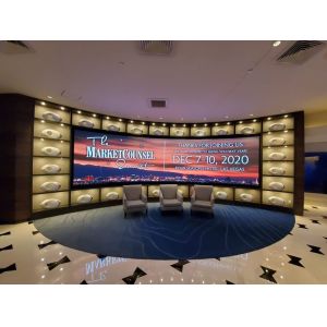 China Epistar Indoor 2.9mm LED Panel , LED Rental Display 250mm*250mm For Conference on sale